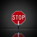 Paddle Stop Sign