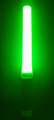 FLAIRR Director LED traffic control baton accessory brightly illuminated in green to signal drivers to GO while an officer directs traffic.